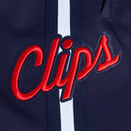 NBA LOS ANGELES CLIPPERS CLASSIC CHENILLE MEN'S DK SHORT (MIDNIGHT NAVY)
