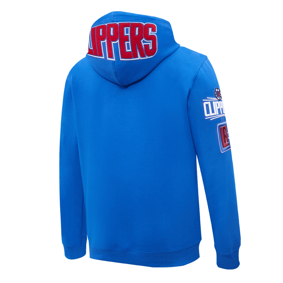 NBA LOS ANGELES CLIPPERS CLASSIC CHENILLE MEN'S PO HOODIE (ROYAL BLUE)