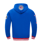 NBA LOS ANGELES CLIPPERS RETRO CLASSIC MEN'S PO HOODIE (ROYAL BLUE/RED)
