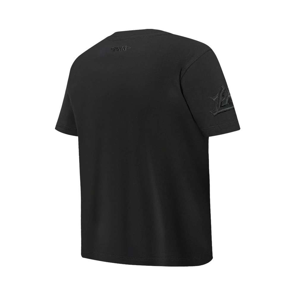 NBA LOS ANGELES CLIPPERS TRIPLE BLACK BIG BOY'S SS TEE (BLACK)
