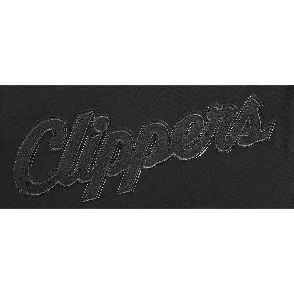 NBA LOS ANGELES CLIPPERS TRIPLE BLACK BIG BOY'S SS TEE (BLACK)