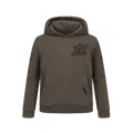 NBA LOS ANGELES CLIPPERS NEUTRAL BIG BOY'S FLC PO HOODIE (DARK TAUPE)