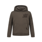 NBA LOS ANGELES CLIPPERS NEUTRAL BIG BOY'S FLC PO HOODIE (DARK TAUPE)