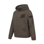 NBA LOS ANGELES CLIPPERS NEUTRAL BIG BOY'S FLC PO HOODIE (DARK TAUPE)