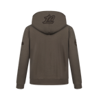 NBA LOS ANGELES CLIPPERS NEUTRAL BIG BOY'S FLC PO HOODIE (DARK TAUPE)