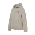 NBA LOS ANGELES CLIPPERS NEUTRAL BIG BOY'S FLC PO HOODIE (TAUPE)