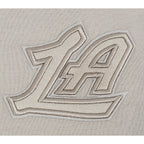 NBA LOS ANGELES CLIPPERS NEUTRAL BIG BOY'S FLC PO HOODIE (TAUPE)