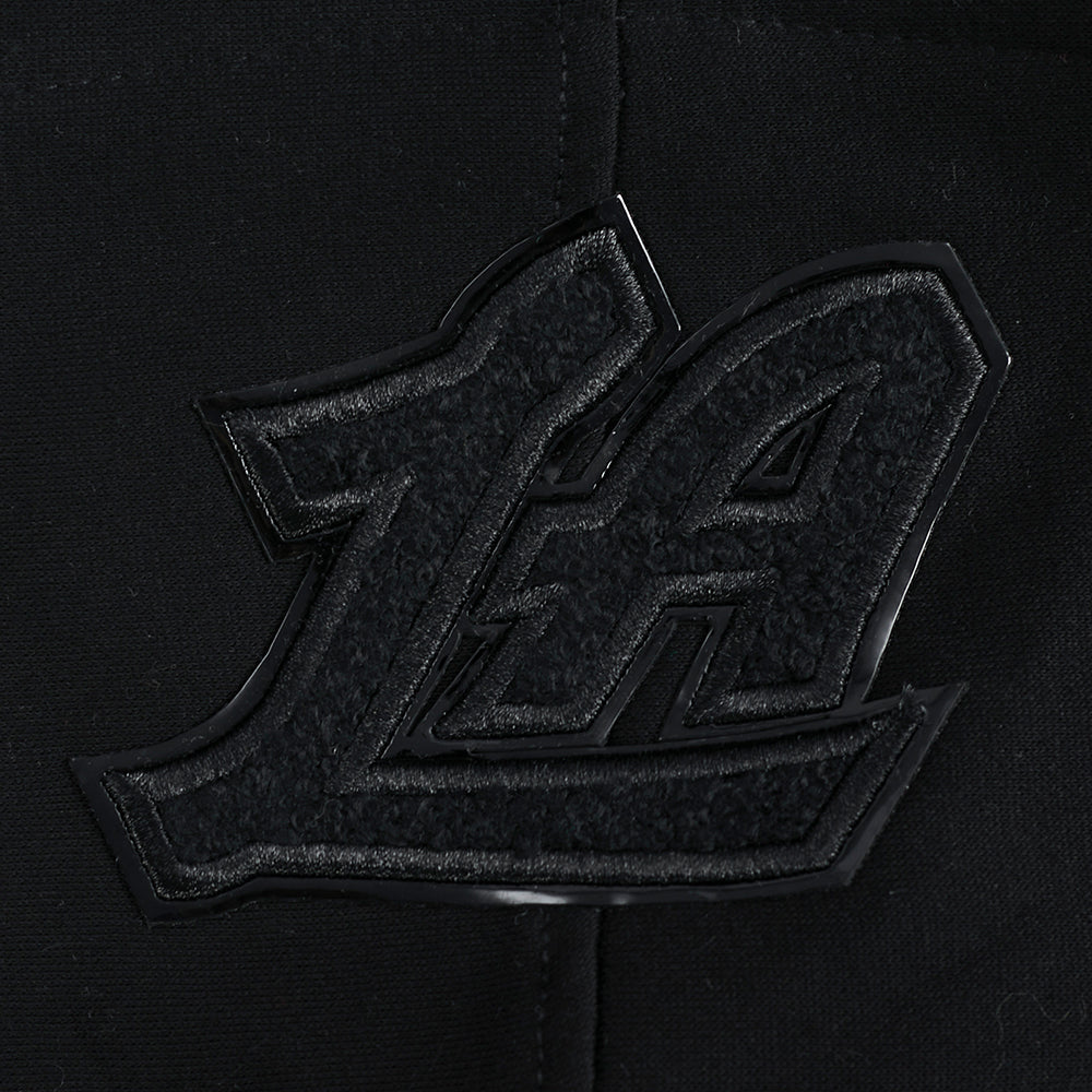 NBA LOS ANGELES CLIPPERS TRIPLE BLACK BIG BOY'S FLC PO HOODIE (BLACK)