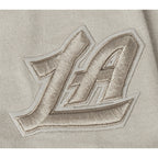 NBA LOS ANGELES CLIPPERS NEUTRAL BIG GIRL'S SS BOXY TEE (TAUPE)