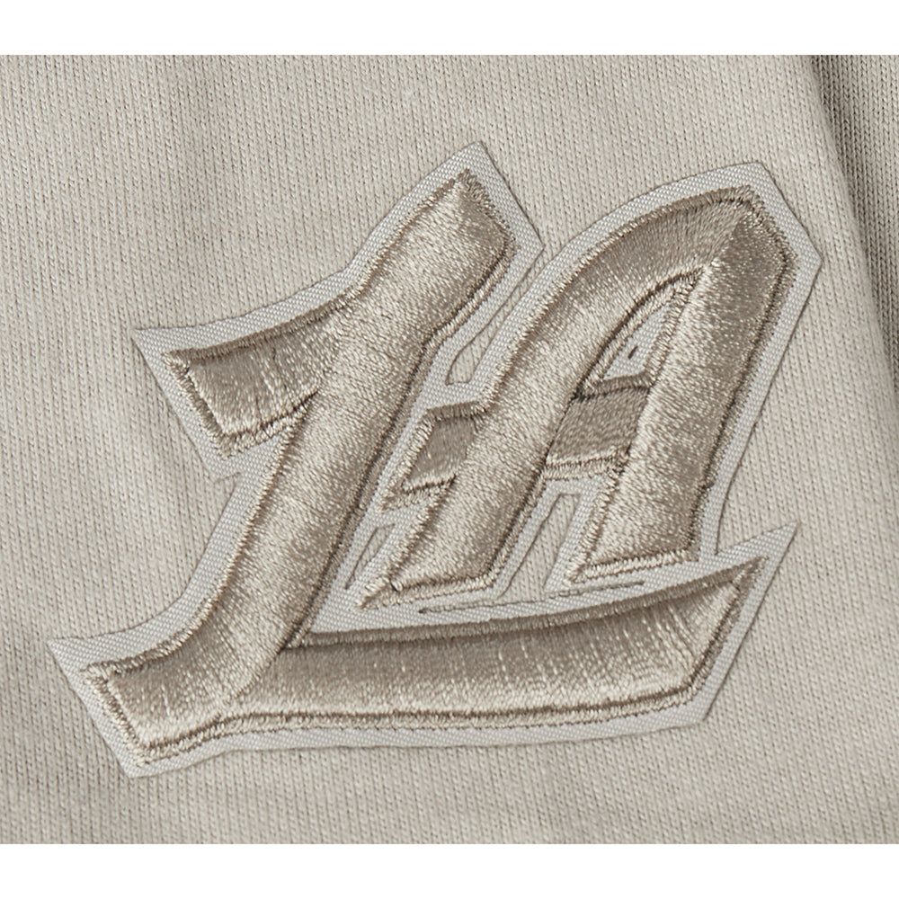 NBA LOS ANGELES CLIPPERS NEUTRAL BIG GIRL'S SS BOXY TEE (TAUPE)