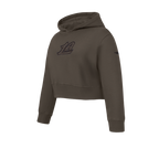NBA LOS ANGELES CLIPPERS NEUTRAL CHANDAIL À CAPUCHON EN MOLLETON POUR FILLE JUNIOR (TAUPE FONCÉ)