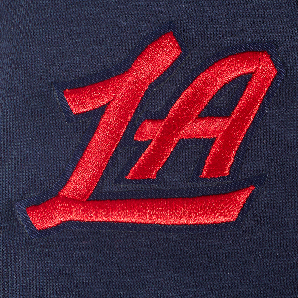 NBA LOS ANGELES CLIPPERS RETRO CLASSIC CHANDAIL À COL ROND EN MOLLETON CÔTELÉ POUR FILLE JUNIOR (MARINE MINUIT)