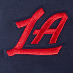 NBA LOS ANGELES CLIPPERS RETRO CLASSIC CHANDAIL À COL ROND EN MOLLETON CÔTELÉ POUR FILLE JUNIOR (MARINE MINUIT)