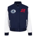 NBA LOS ANGELES CLIPPERS CLASSIC WOMEN'S WOOL VARSITY JACKET (MIDNIGHT NAVY/WHITE)