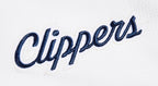 NBA LOS ANGELES CLIPPERS CLASSIC WOMEN'S WOOL VARSITY JACKET (MIDNIGHT NAVY/WHITE)