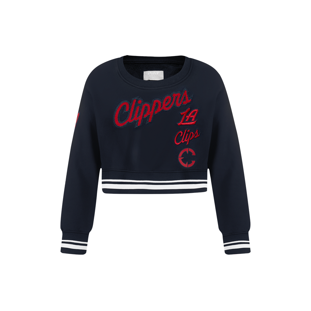 NBA DENVER NUGGETS RETRO CLASSIC CHANDAIL À COL ROND EN MOLLETON CÔTELÉ POUR FILLE BAMBIN (MARINE MINUIT)