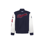 NBA LOS ANGELES CLIPPERS CLASSIC TODDLER BOY'S WOOL VARSITY JACKET (MIDNIGHT NAVY/WHITE)