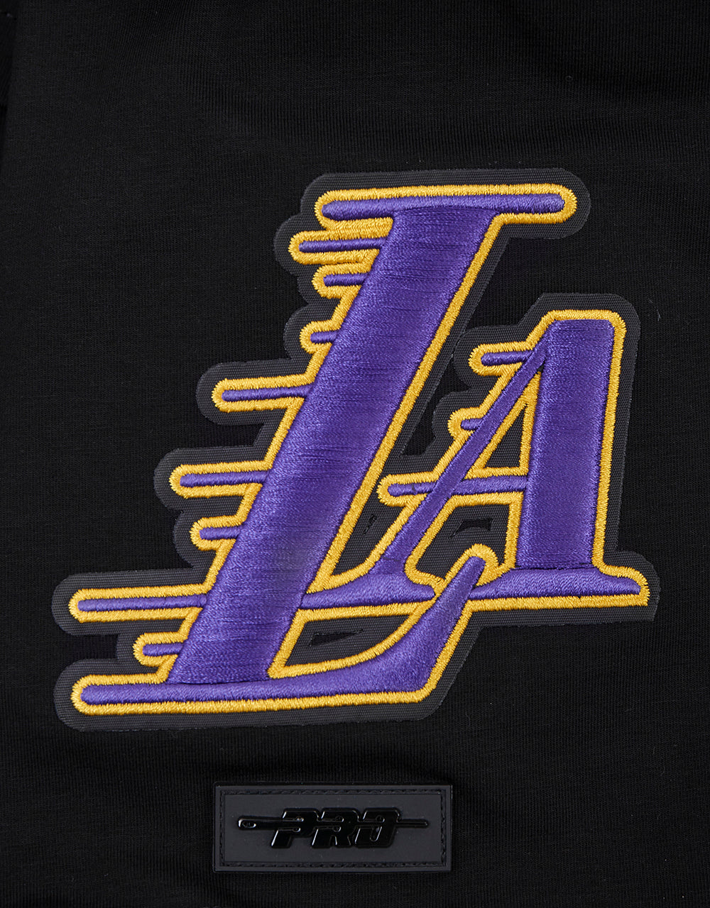 NBA LOS ANGELES LAKERS SCRIPT TAIL T-SHIRT POUR HOMME (NOIR)