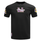 NBA LOS ANGELES LAKERS TEAM PENNANTS T-SHIRT POUR HOMME (NOIR)