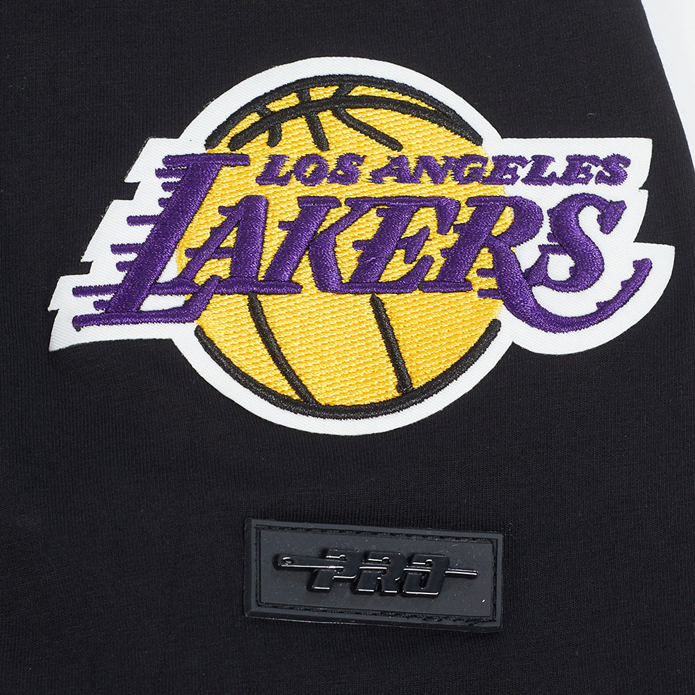 NBA LOS ANGELES LAKERS TEAM PENNANTS T-SHIRT POUR HOMME (NOIR)