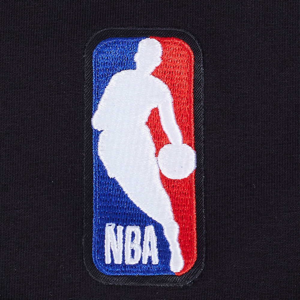 NBA LOS ANGELES LAKERS DIY PICK STITCH MEN'S SINGLE JERSEY TEE (BLACK)