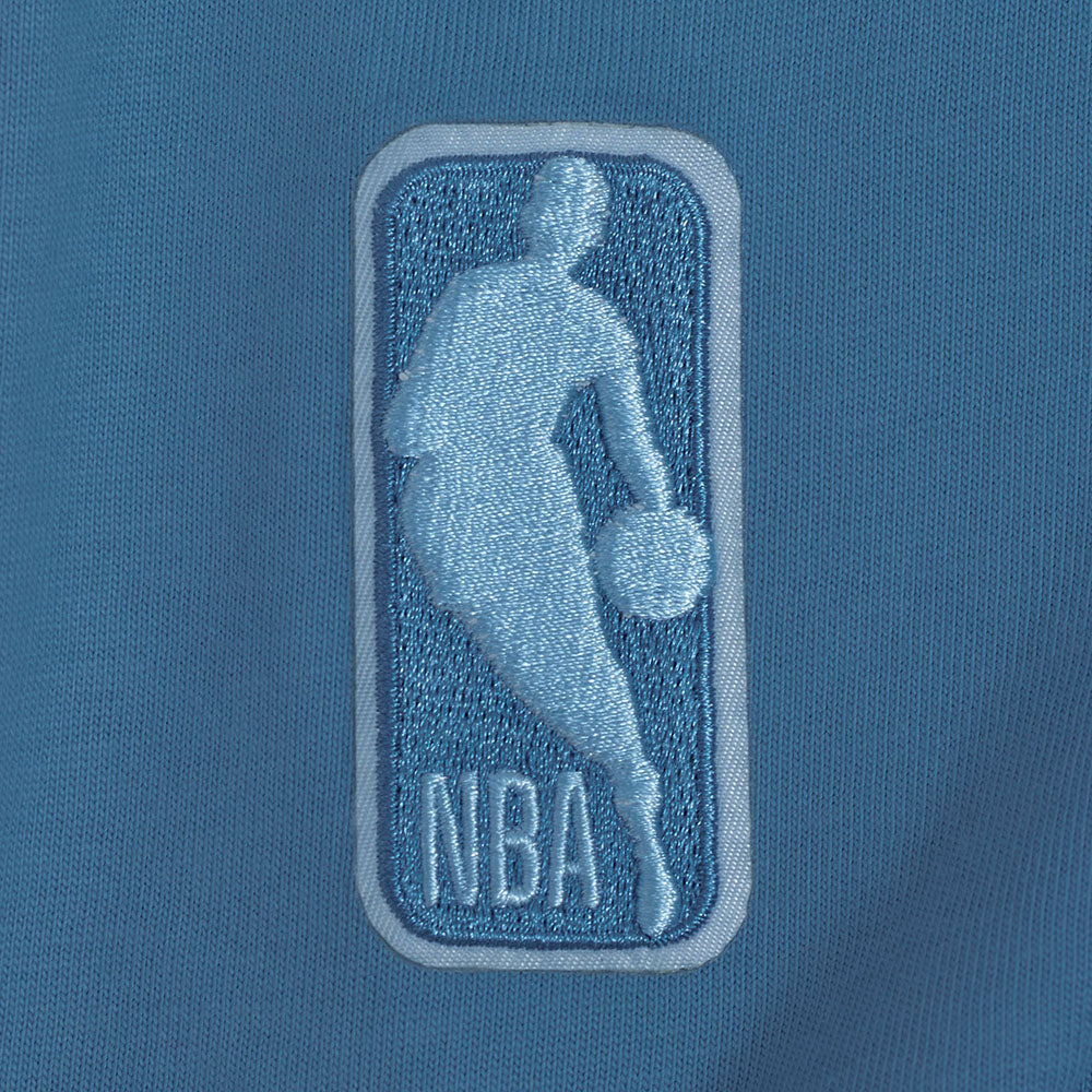 NBA LOS ANGELES LAKERS COUNTRY CLUB MEN'S COTTON JERSEY DROP SHOULDER TEE (STEEL BLUE)