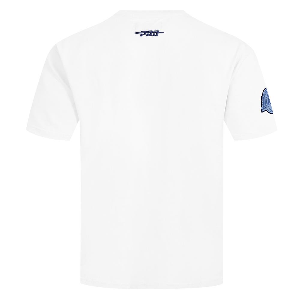 NBA LOS ANGELES LAKERS COUNTRY CLUB MEN'S COTTON JERSEY DROP SHOULDER TEE (WHITE)