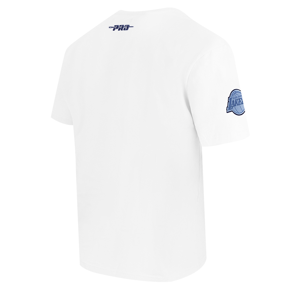 NBA LOS ANGELES LAKERS COUNTRY CLUB MEN'S COTTON JERSEY DROP SHOULDER TEE (WHITE)