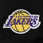 NBA LOS ANGELES LAKERS ECHO LOGO MEN'S SINGLE JERSEY TEE (BLACK)