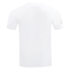 NBA LOS ANGELES LAKERS WHITE OUT MEN'S SINGLE JERSEY TEE (WHITE)