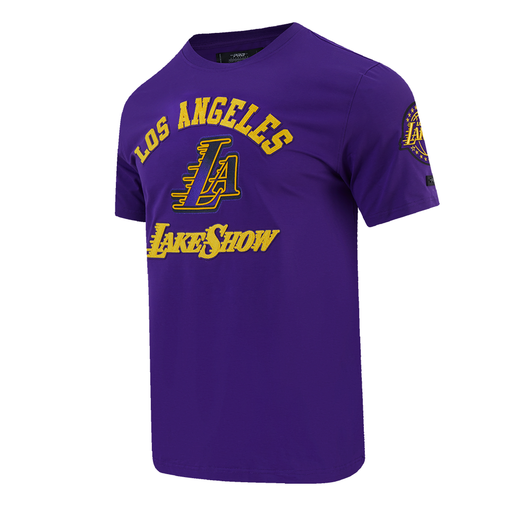 NBA LOS ANGELES LAKERS CITY EDITION 24-25 MEN'S   TEE (PURPLE)