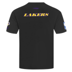 NBA LOS ANGELES LAKERS BEST OF MEN'S DROP SHOULDER TEE (BLACK)