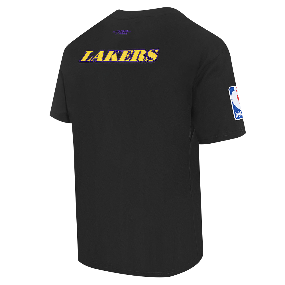 NBA LOS ANGELES LAKERS BEST OF MEN'S DROP SHOULDER TEE (BLACK)