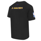 NBA LOS ANGELES LAKERS BEST OF MEN'S DROP SHOULDER TEE (BLACK)