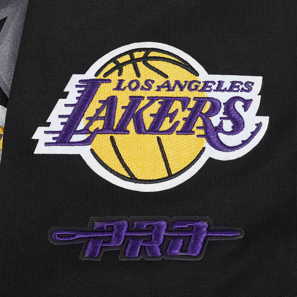 NBA LOS ANGELES LAKERS BEST OF MEN'S DROP SHOULDER TEE (BLACK)