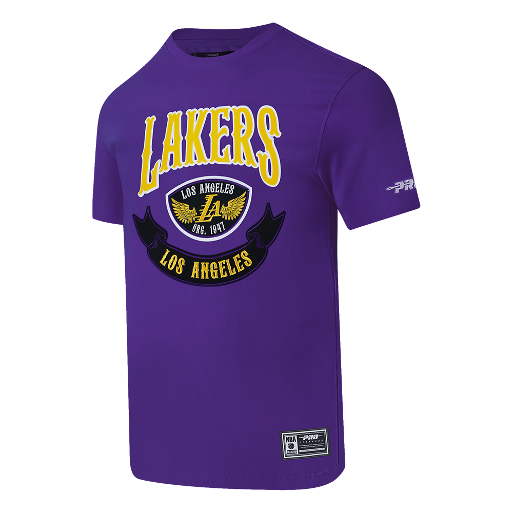 NBA LOS ANGELES LAKERS BORN FOR SPORT MEN'S SJ TEE (Purple)