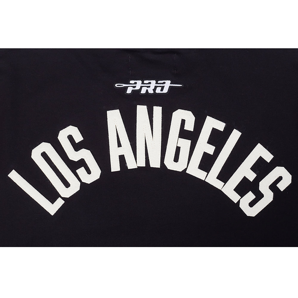 NBA LOS ANGELES LAKERS MODERN ORIGINALS T-SHIRT EN JERSEY SIMPLE POUR HOMME (NOIR)
