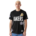 NBA LOS ANGELES LAKERS MODERN ORIGINALS T-SHIRT EN JERSEY SIMPLE POUR HOMME (NOIR)