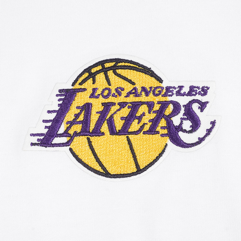 NBA LOS ANGELES LAKERS CLASSIC ICON MEN'S SHIRT (WHITE)
