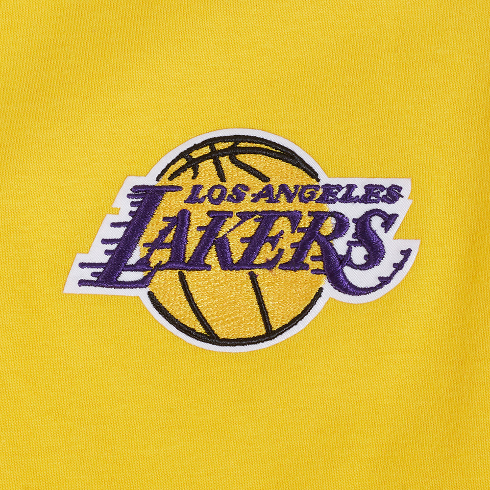 NBA LOS ANGELES LAKERS CLASSIC ICON MEN'S SHIRT (YELLOW)