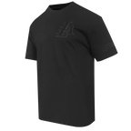 NBA LOS ANGELES LAKERS NEUTRAL T-SHIRT EN JERSEY DE COTON À ÉPAULES TOMBANTES POUR HOMME (NOIR)