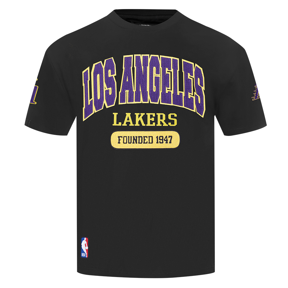 NBA LOS ANGELES LAKERS CITY ARCH MEN'S SJ TEE (BLACK)