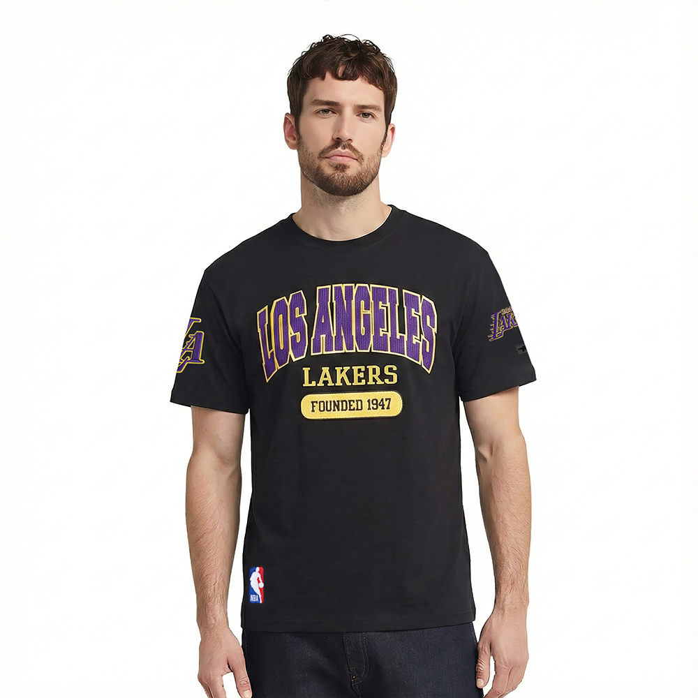 NBA LOS ANGELES LAKERS CITY ARCH MEN'S SJ TEE (BLACK)