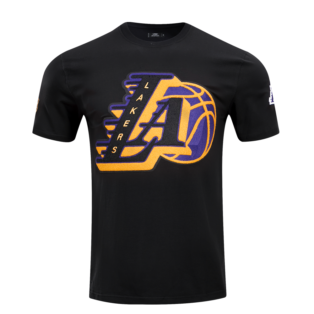 NBA LOS ANGELES LAKERS T-SHIRT MASHUP POUR HOMME (NOIR)