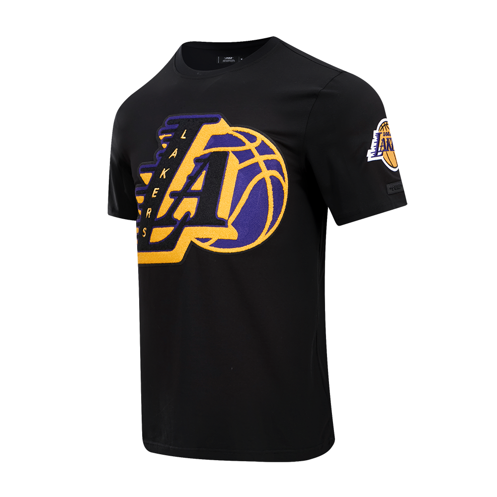 NBA LOS ANGELES LAKERS MASHUP MEN'S TEE (BLACK)