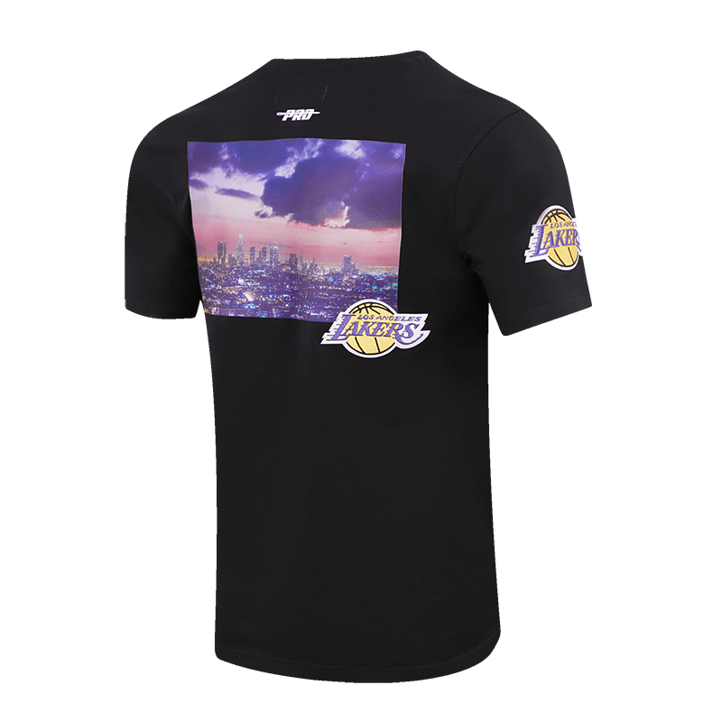 NBA LOS ANGELES LAKERS CITY SCAPE MEN'S TEE (BLACK)
