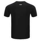 NBA LOS ANGELES LAKERS RETRO CLASSIC MEN'S STRIPED TEE (BLACK/PURPLE/YELLOW)