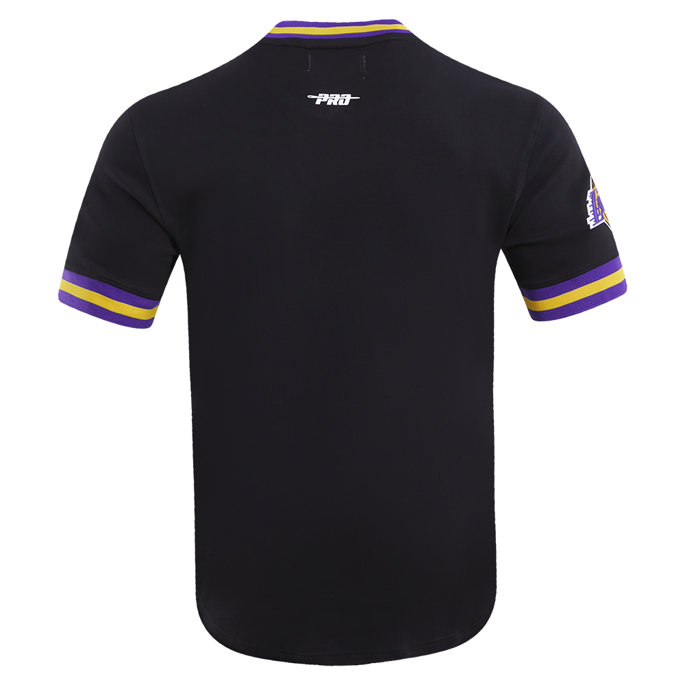 NBA LOS ANGELES LAKERS RETRO CLASSIC MEN'S TEE (BLACK/PURPLE/YELLOW)