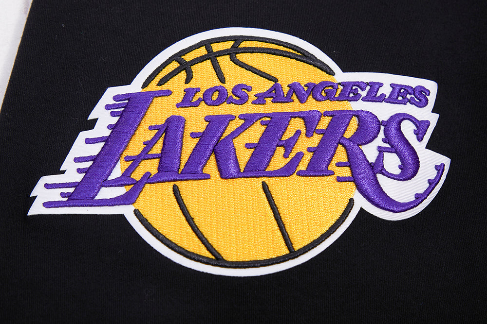 NBA LOS ANGELES LAKERS RETRO CLASSIC MEN'S TEE (BLACK/PURPLE/YELLOW)