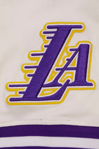 NBA LOS ANGELES LAKERS RETRO CLASSIC T-SHIRT POUR HOMME (COQUILLE D'ŒUF/VIOLET)